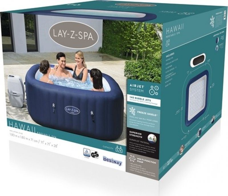 Hodnocení Bestway Lay-Z-Spa Hawaii AirJet 60021