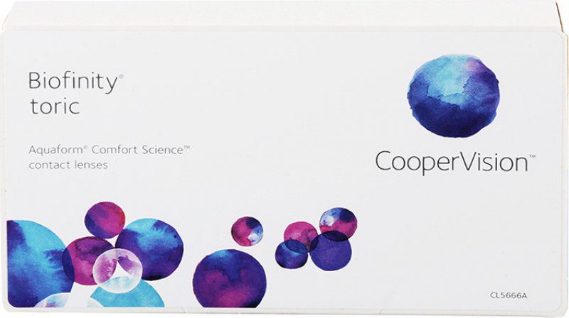 Hodnocení Cooper Vision Biofinity Toric 6 čoček