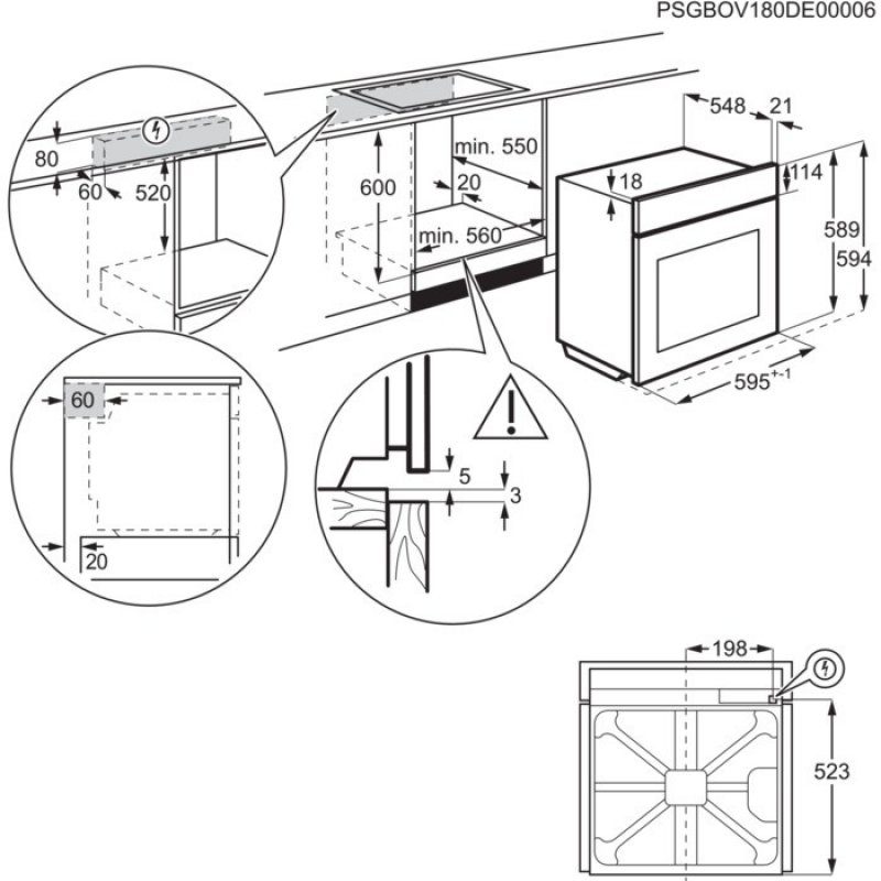 Zkoumání Electrolux EOE7P31X