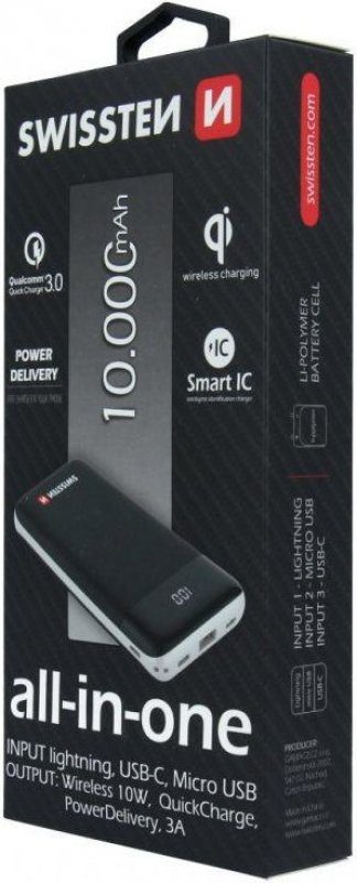 Shrnutí: Swissten All in One 10000 mAh