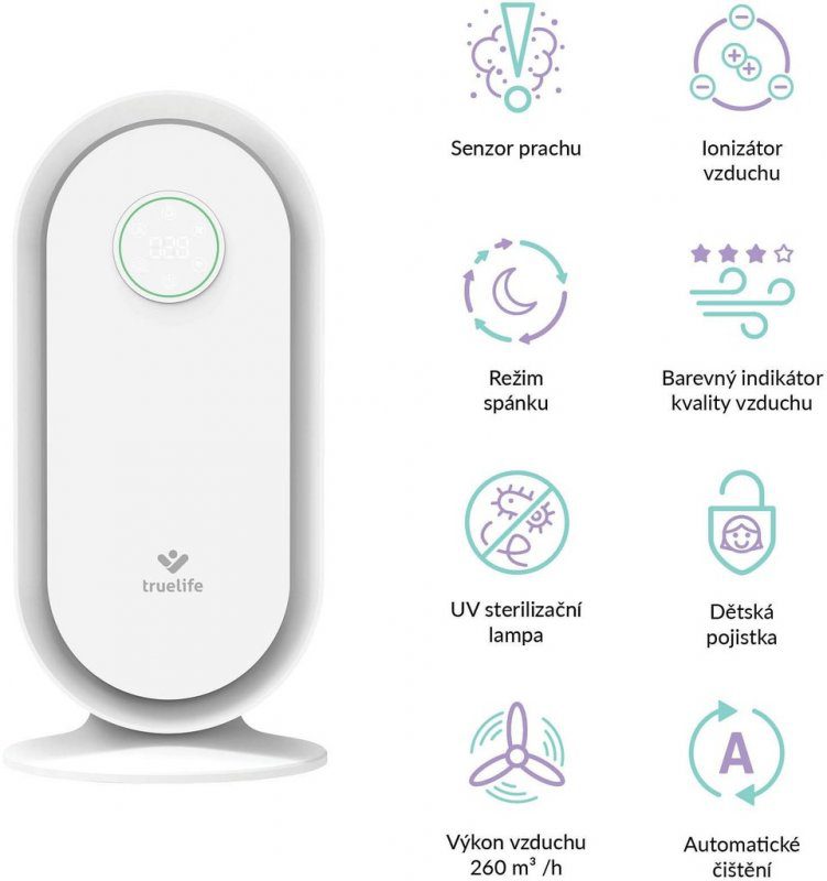 Průzkum TrueLife Air Purifier P5 WiFi