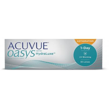 ACUVUE® OASYS 1-Day for ASTIGMATISM with HydraLuxe™ 30 čoček