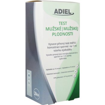 Adiel Test mužské plodnosti 2 ks