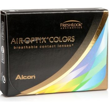 Alcon Air Optix colors Brown barevné měsíční nedioptrické 2 čočky