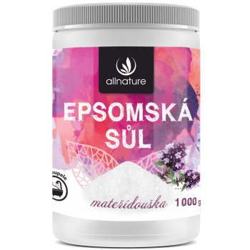 Allnature Epsomská sůl Mateřídouška 1000 g