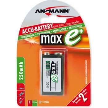 Ansmann maxE 9V 270mAh 1ks 10603