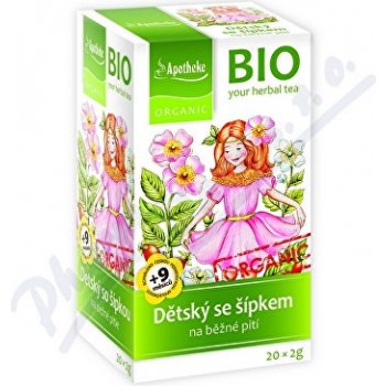 Apotheke ovocný se šípkem Bio 20 x 2 g