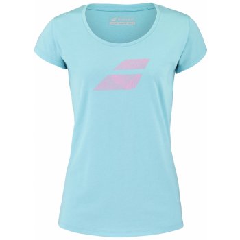 Babolat Exercise Flag Tee Women Angel Blue