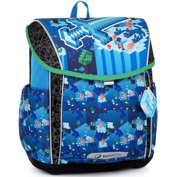 Bagmaster aktovka Minecraft PRIM 22 D Blue