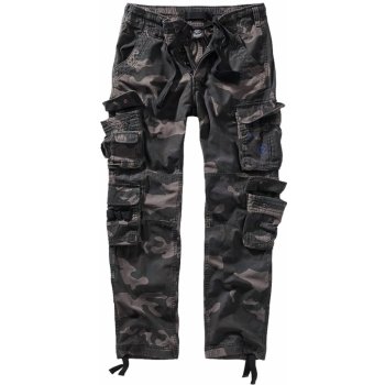 Brandit kalhoty Pure Slim Fit trouser darkcamo