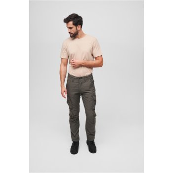 Brandit Pure Slim Fit trouser olivová