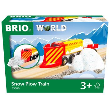 Brio WORLD 33606 Vlak se sněhovým pluhem