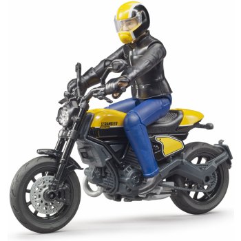 Bruder 63053 Scrambler Ducati Full Throttle s řidičem