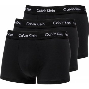 Calvin Klein 3Pack Low Rise Trunks Black