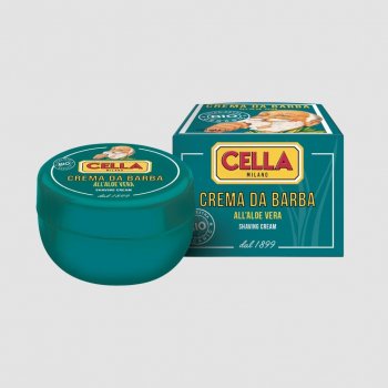 Cella BIO Aloe Vera krémové mýdlo na holení 150 ml