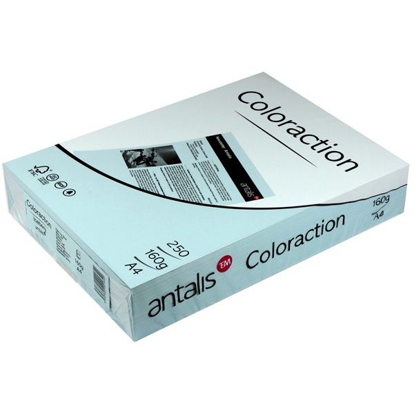 Coloraction A4 160 g 250 ks Iceberg/ledově modrá