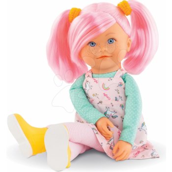 Corolle Bábika Praline Rainbow Dolls s hodvábnymi vlasmi a vanilkou ružová 38 cm