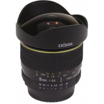 DÖRR 8mm f/3.5 MC Fish-eye CS Sony A-mount