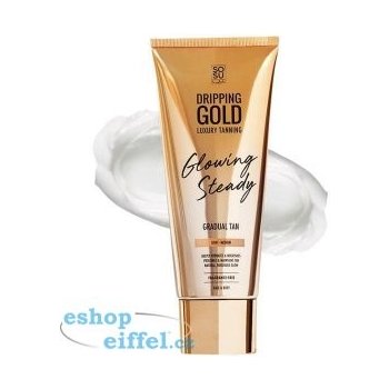 Dripping Gold Glowing Steady samoopalovací krém Light/Medium (Gradual Tan) 200 ml