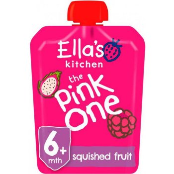 Ella's Kitchen BIO PINK ONE ovocné smoothie s dračím ovocem 90 g