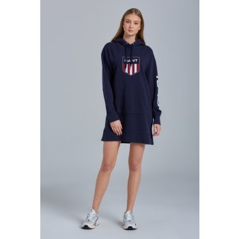 Gant D1. Retro Shield Hoodie Dress