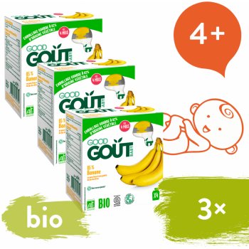 GOOD GOUT BIO Banán 4 x 85 g