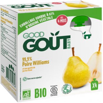 Good Gout Bio Hruška 4 x 85 g