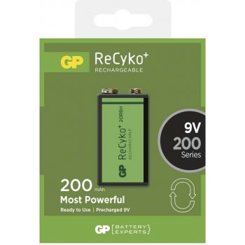 GP ReCyko+ 9V 1ks 1033511030