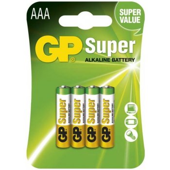 GP Super Alkaline AAA 4ks 1013114000