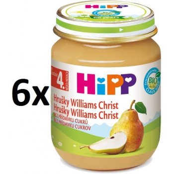 HiPP BIO Hrušky Williams Christ 6 x 125 g