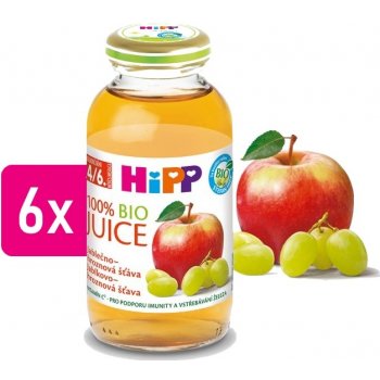 HiPP BIO Jablečno-hroznová 6 x 200 ml