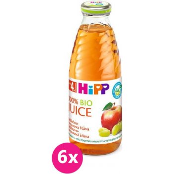 HiPP BIO Jablečno-hroznová 6 x 500 ml