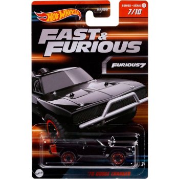 Hot Wheels Mattel Rychle a zběsile '70 DODGE CHARGER