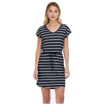 JDY Jacqueline de Yong šaty Lucia Regular Fit 15261670 Sky Captain Clou Dancer Stripes