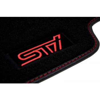 Koberce textilní SiRN Subaru WRX STI Impreza 2008-2013