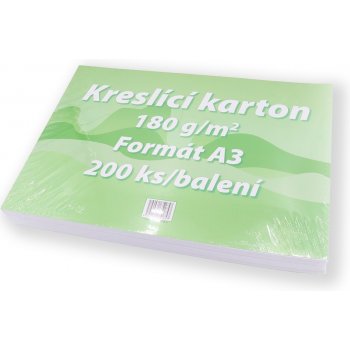 Kreslící karton 180g A3 200ks