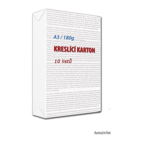 Kreslicí karton A3 180 g 10 ks