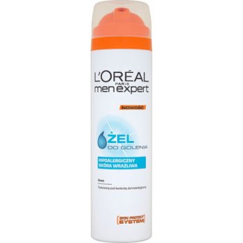 L'Oréal Men Expert Sensitive gel na holení pro citlivou pleť 200 ml