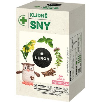 Leros klidné sny nálevové sáčky 20 x 1,5 g