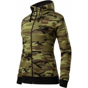 Malfini Camo Zipper C20 camouflage green