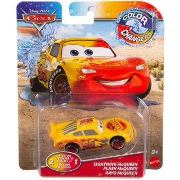 Mattel Cars natahovací autíčka Blesk McQueen