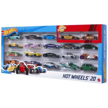 Mattel Hot Weels Autíčka 20ks H7045