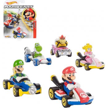 Mattel Hot Weels Mario Kart angličák Peach