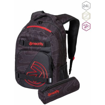 Meatfly batoh Exile Morph Black 24 l