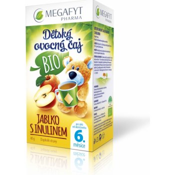 Megafyt Bio jablko s inulinem 20 x 2 g