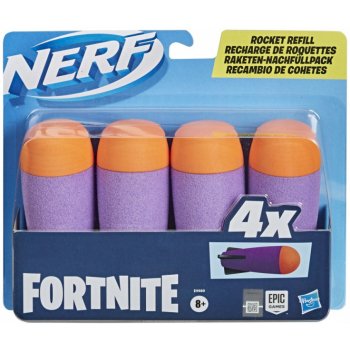 Nerf Fortnite rakety 4ks náhradní nábojů