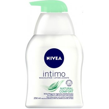 Nivea Intimo Natural Comfort sprchová emulze pro intimní hygienu 250 ml