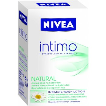 Nivea Intimo Natural sprchová emulze pro intimní hygienu 250 ml