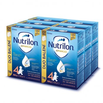 Nutrilon 4 Advanced DUO balení 6 x 1 kg