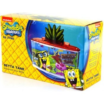 Penn Plax Spongebob akvárium 27 x 16,5 x 9 cm, 2,65 l